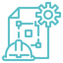 Cobertura para obras e projetos em execução, garantindo segurança desde a fundação até a entrega.